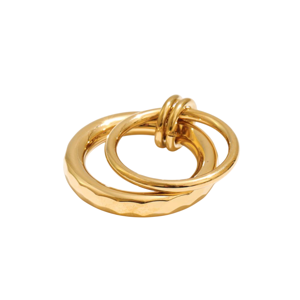 Minimalist Double Layer Ring