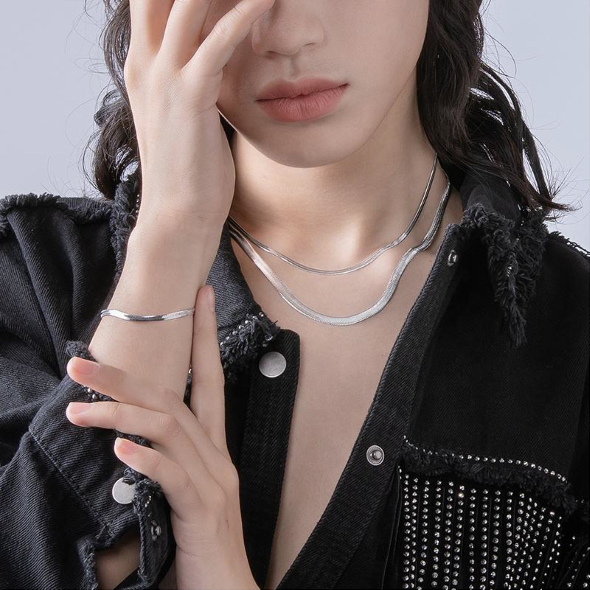 Stainless Steel Herringbone Chain 5MM