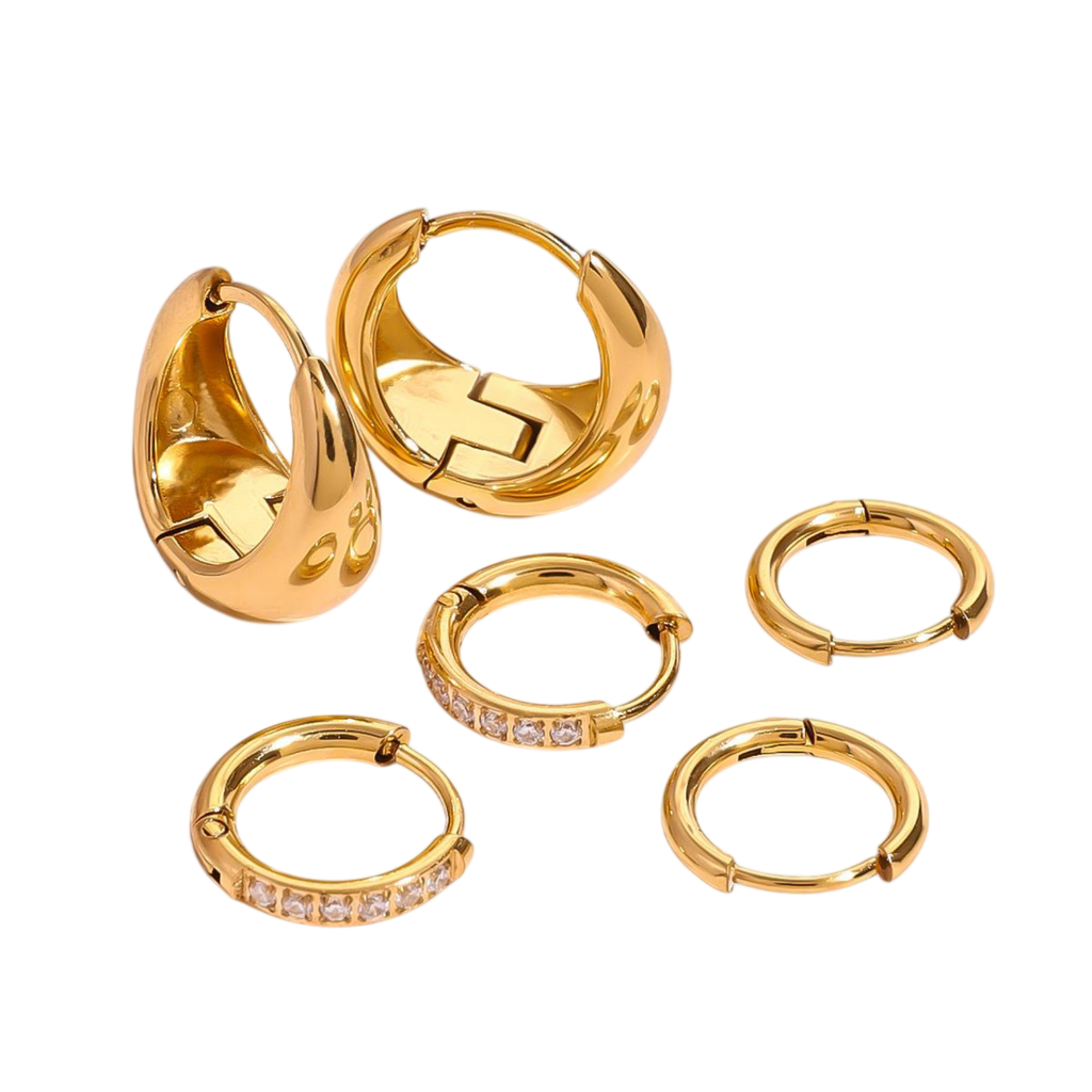Essential Hoops 6 Pairs