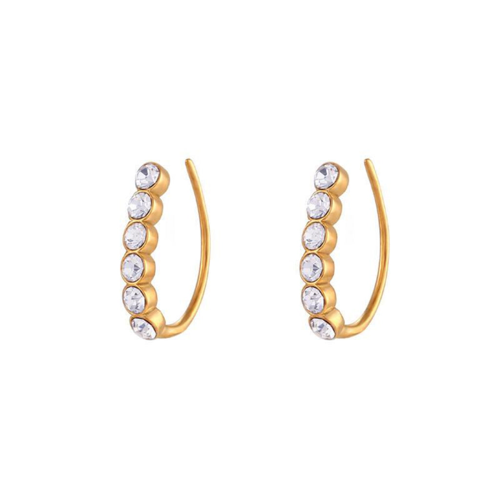 European Diamond Earrings Waterproof, Sweatproof, Anti-Tarnish Earrings Charms by Andie