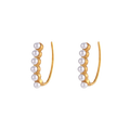 European Pearl Earrings Waterproof Sweatproof Anti-Tarnish Earrings Charms by Andie