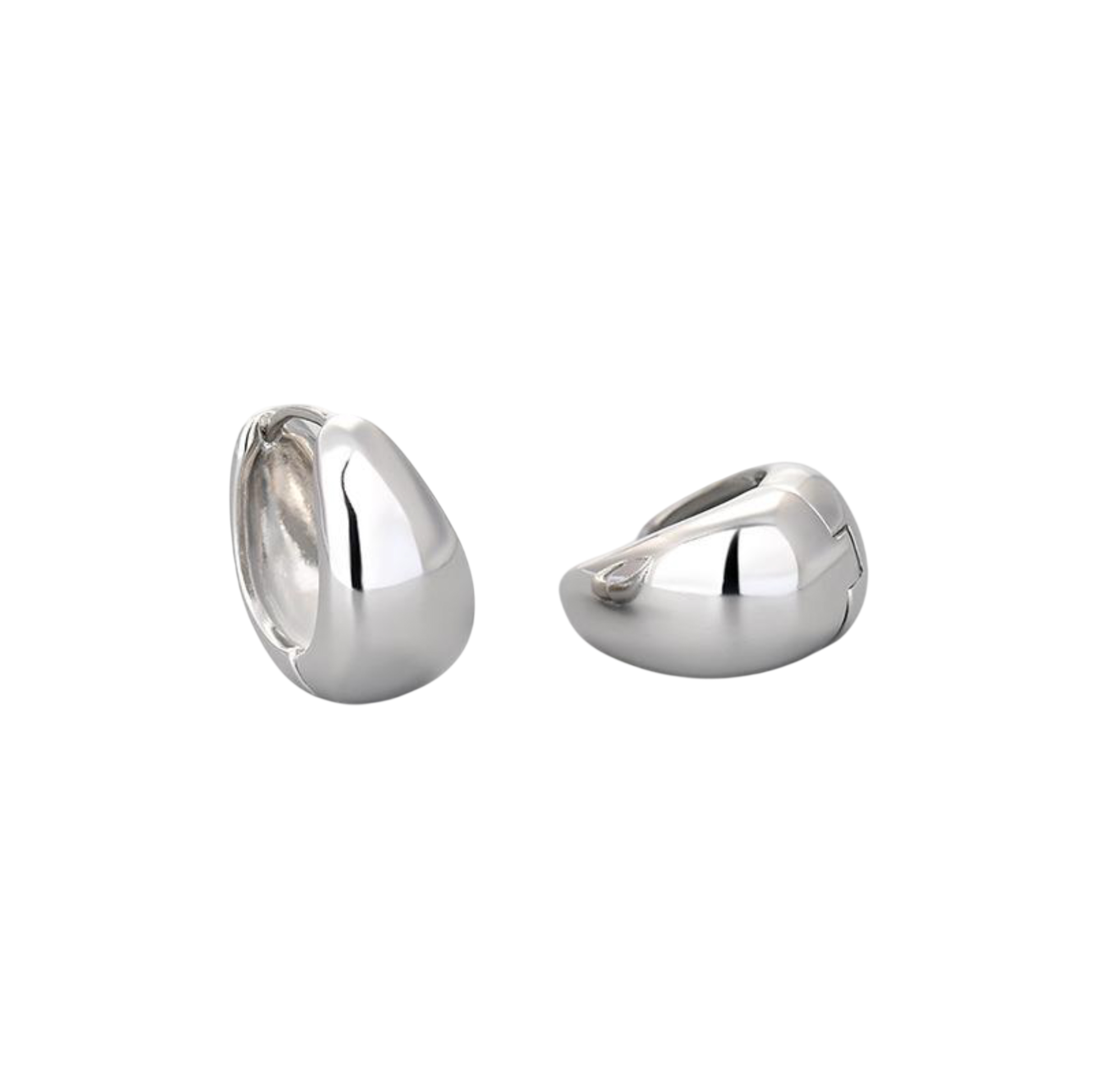 French Minimalist Huggie Earrings