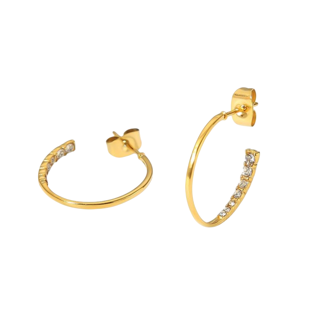 Inside Diamond Earrings