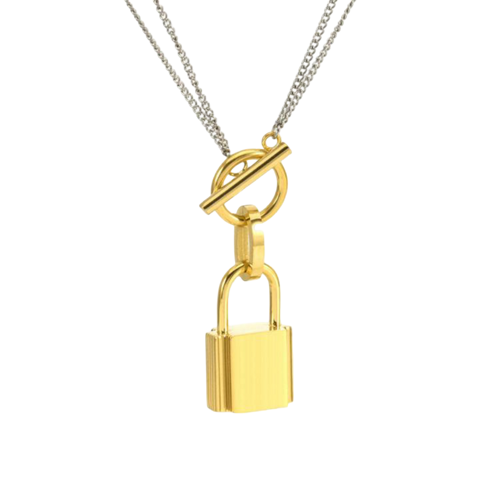 Love Lock Pendant Necklace