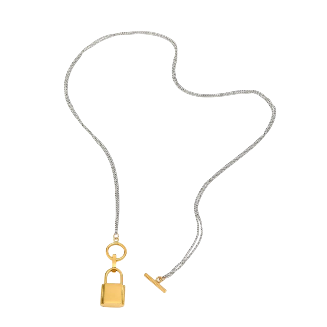 Love Lock Pendant Necklace