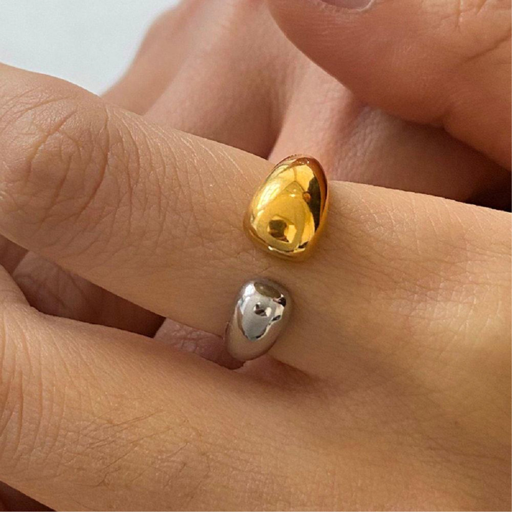 Waterproof ring Sweatproof Ring Anti Tarnish ring Charms by Andie