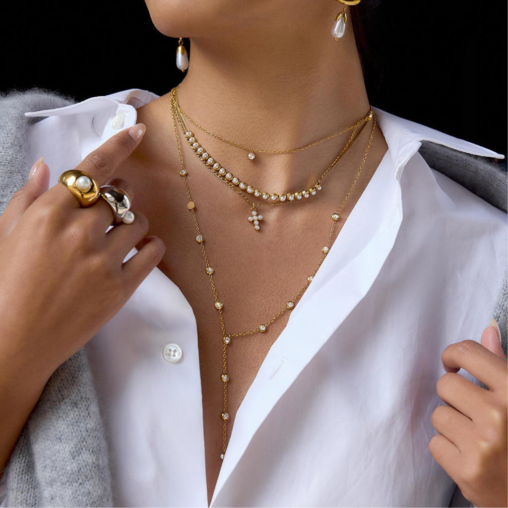Waterproof Sweatproof Anti Tarnish Necklace Charms by Andie