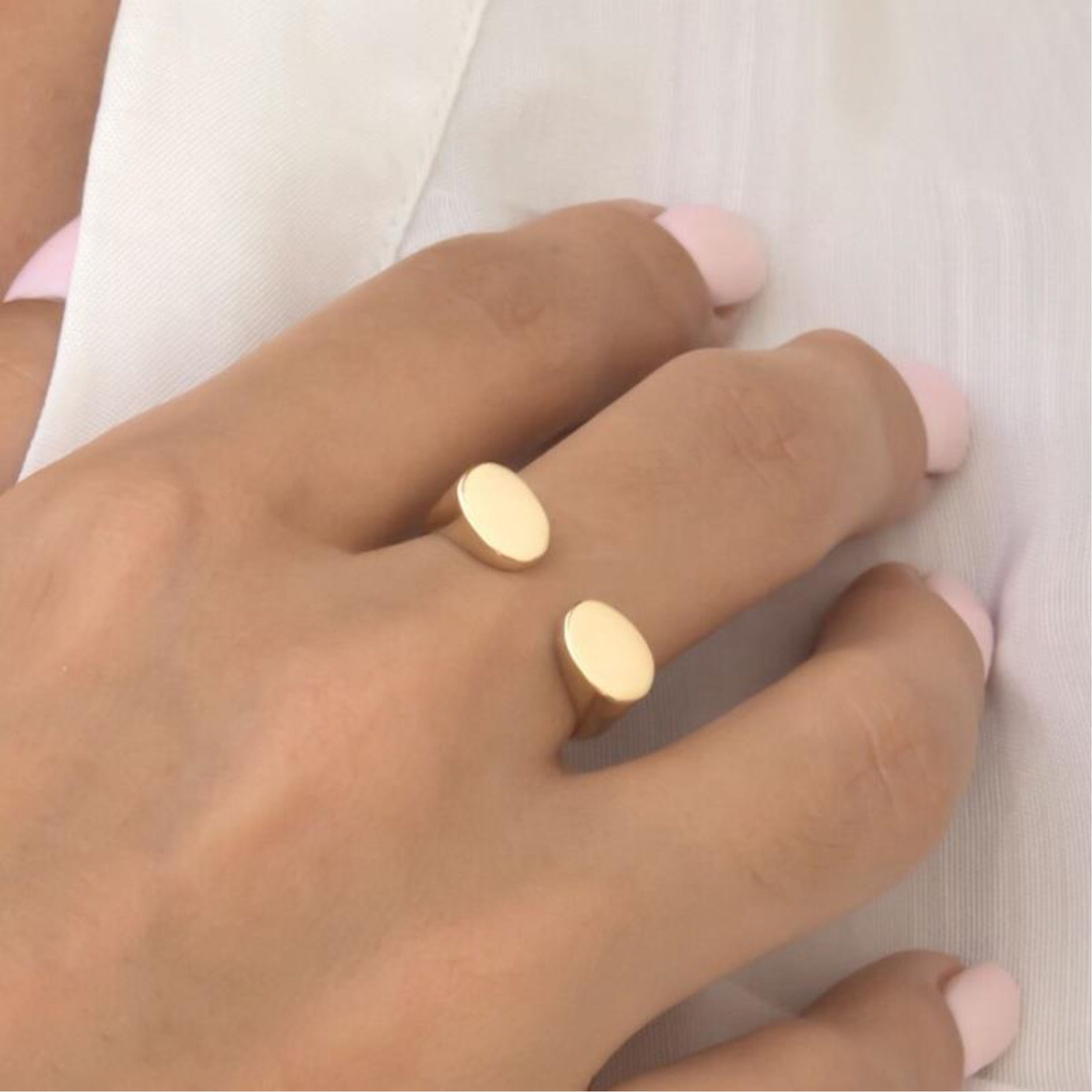 Gold Open Ring