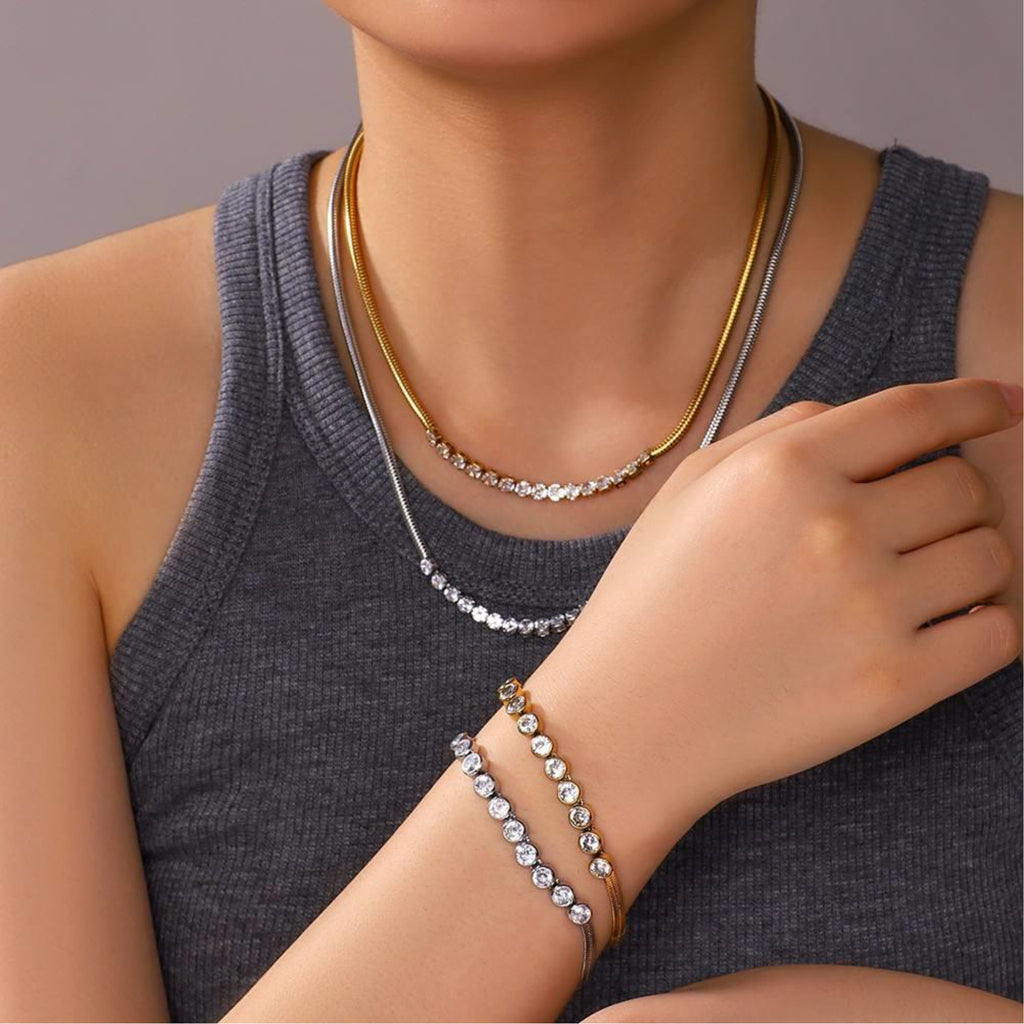 Waterproof Sweatproof Anti Tarnish Necklace Charms by Andie