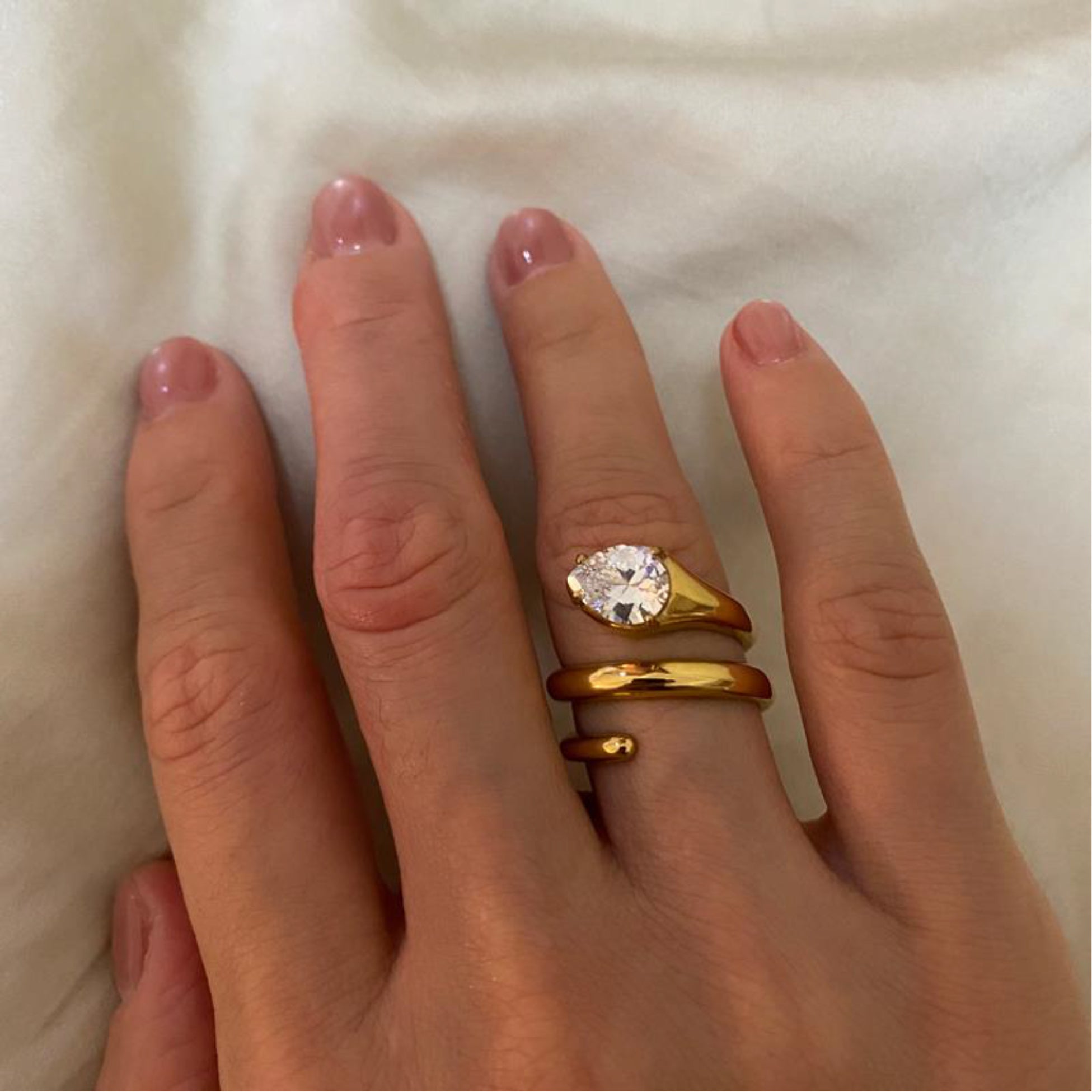 Coiled Snake Ring